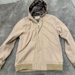 Taylor Stitch Workhorse hoodie sand in boss duck size 40 medium